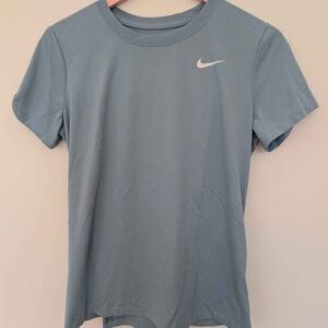 Nike Women's Dri-FIT Legend T-Shirt in the color Smokey Blue Size Medium